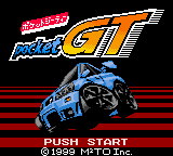 Pocket GT (Japan) Title Screen
